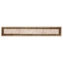 Tæppe Runner MARSA Sort 50 x 300 cm Polyester og PVC