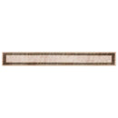 Tæppe Runner MARSA Sort 50 x 400 cm Polyester og PVC