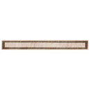 Tæppe Runner MARSA Sort 50 x 450 cm Polyester og PVC
