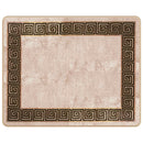 Tæppe Runner MARSA Sort 80 x 100 cm Polyester og PVC
