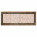 Tæppe Runner MARSA Sort 80 x 200 cm Polyester og PVC