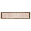 Tæppe Runner MARSA Sort 80 x 350 cm Polyester og PVC