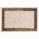 Tæppe Runner MARSA Sort 100 x 150 cm Polyester og PVC