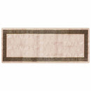 Tæppe Runner MARSA Sort 100 x 250 cm Polyester og PVC