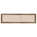 Tæppe Runner MARSA Sort 100 x 350 cm Polyester og PVC