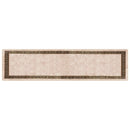 Tæppe Runner MARSA Sort 100 x 400 cm Polyester og PVC