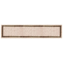 Tæppe Runner MARSA Sort 100 x 450 cm Polyester og PVC