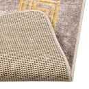 Tæppe Runner MARSA Grå 50 x 100 cm Polyester og PVC