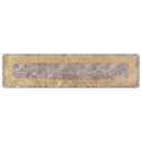 Tæppe Runner MARSA Grå 50 x 200 cm Polyester og PVC
