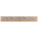 Tæppe Runner MARSA Grå 50 x 350 cm Polyester og PVC
