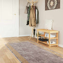Tæppe Runner MARSA Grå 80 x 250 cm Polyester og PVC