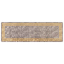 Tæppe Runner MARSA Grå 80 x 250 cm Polyester og PVC