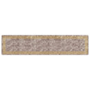Tæppe Runner MARSA Grå 80 x 350 cm Polyester og PVC