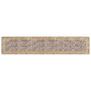 Tæppe Runner MARSA Grå 80 x 400 cm Polyester og PVC