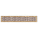 Tæppe Runner MARSA Grå 80 x 450 cm Polyester og PVC
