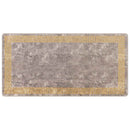 Tæppe Runner MARSA Grå 100 x 200 cm Polyester og PVC