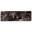 Tæppe Runner MARSA Sort 50 x 250 cm Polyester og PVC