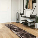 Tæppe Runner MARSA Sort 50 x 450 cm Polyester og PVC