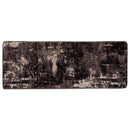 Tæppe Runner MARSA Sort 80 x 200 cm Polyester og PVC