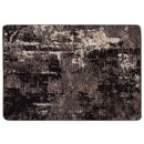 Tæppe Runner MARSA Sort 100 x 150 cm Polyester og PVC