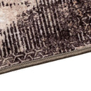 Tæppe Runner MARSA Sort 100 x 400 cm Polyester og PVC