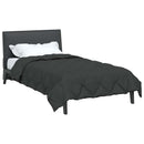 Sommer dyne 220 x 135 cm Sommer 200 gsm Antracit