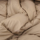 Sommer dyne 240 x 200 cm Sommer 200 gsm Antracit og Taupe