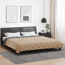 Sommer dyne 240 x 200 cm Sommer 200 gsm Antracit og Taupe