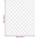 Sommer dyne 240 x 200 cm Sommer 200 gsm Sort