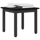 Sofabord Sort eg 40 x 40 x 36 cm Konstrueret træ