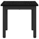 Sofabord Sort eg 40 x 40 x 36 cm Konstrueret træ