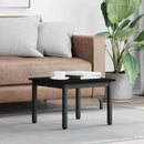 Sofabord Sort eg 50 x 50 x 36 cm Konstrueret træ