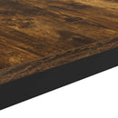 Sofabord Røget Eg 50 x 50 x 36 cm Konstrueret træ