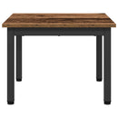 Sofabord Gammelt træ 50 x 50 x 36 cm Konstrueret træ