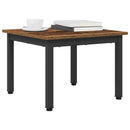 Sofabord Gammelt træ 50 x 50 x 36 cm Konstrueret træ