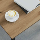 Sofabord Artisan eg 50 x 50 x 36 cm Konstrueret træ
