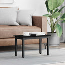 Sofabord Sort eg 60 x 30 x 36 cm Konstrueret træ