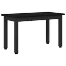 Sofabord Sort eg 60 x 30 x 36 cm Konstrueret træ