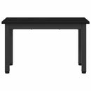 Sofabord Sort eg 60 x 30 x 36 cm Konstrueret træ