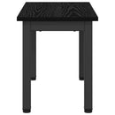 Sofabord Sort eg 60 x 30 x 36 cm Konstrueret træ