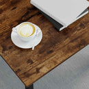 Sofabord Røget Eg 60 x 30 x 36 cm Konstrueret træ