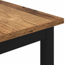 Sofabord Gammelt træ 60 x 60 x 36 cm Konstrueret træ
