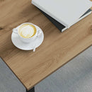 Sofabord Artisan eg 60 x 60 x 36 cm Konstrueret træ