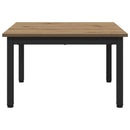 Sofabord Artisan eg 60 x 60 x 36 cm Konstrueret træ
