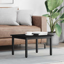 Sofabord Sort eg 60 x 50 x 36 cm Konstrueret træ