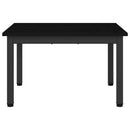 Sofabord Sort eg 60 x 50 x 36 cm Konstrueret træ