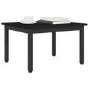 Sofabord Sort eg 60 x 50 x 36 cm Konstrueret træ