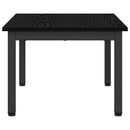 Sofabord Sort eg 60 x 50 x 36 cm Konstrueret træ