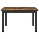 Sofabord Røget Eg 60 x 50 x 36 cm Konstrueret træ