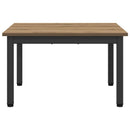 Sofabord Artisan eg 60 x 50 x 36 cm Konstrueret træ